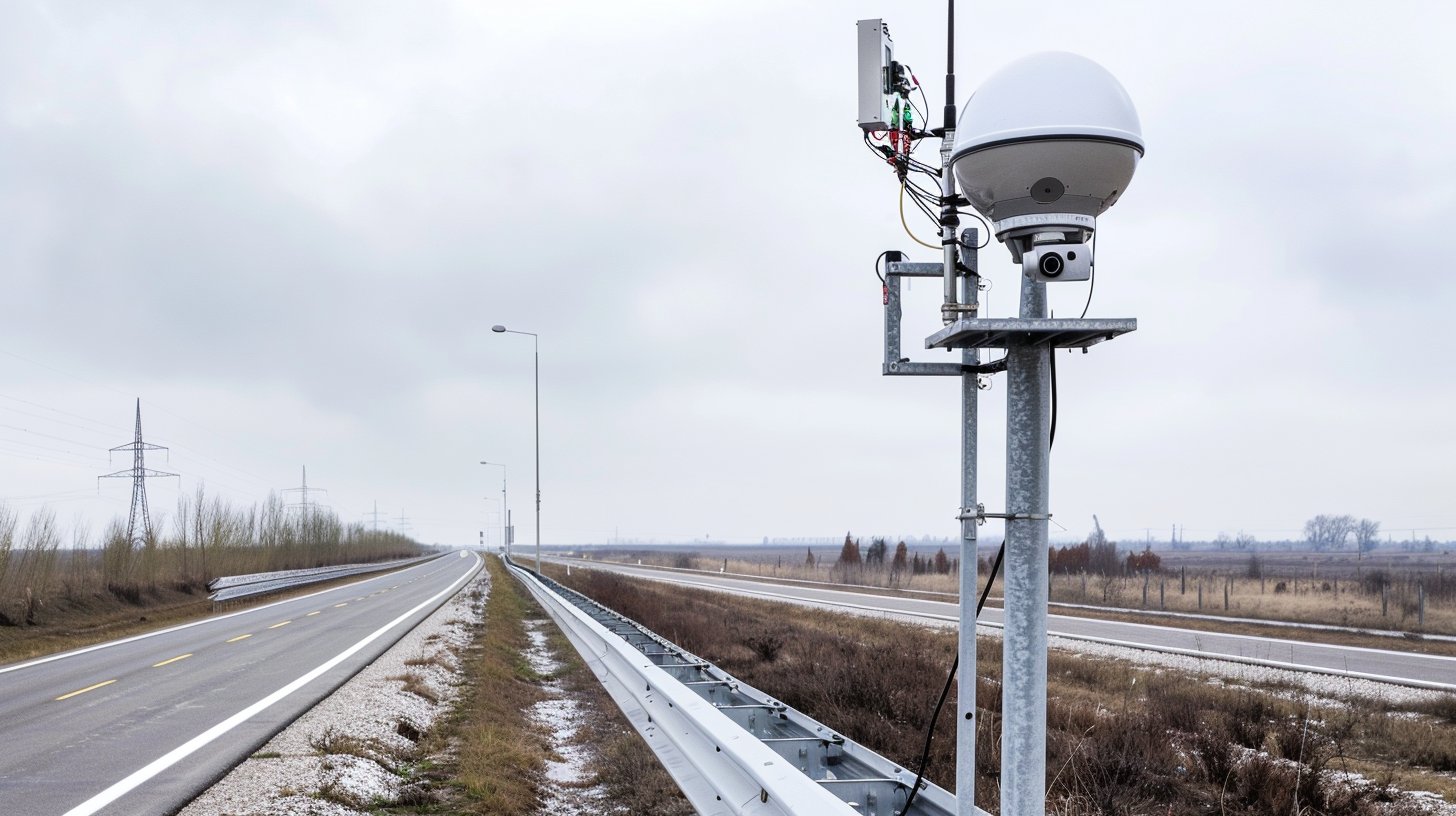 Стационарный RF-детектор дронов на обочине трассы — система дальнего обнаружения
